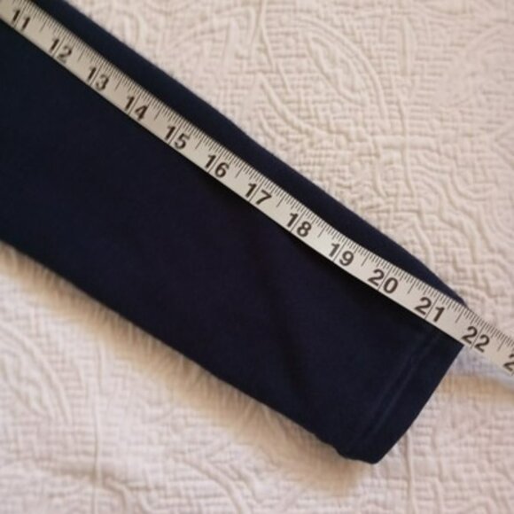 Tommy Hilfiger Cardigan Sweater Womens Navy Blue S Petite 100% Cotton - Picture 11 of 11